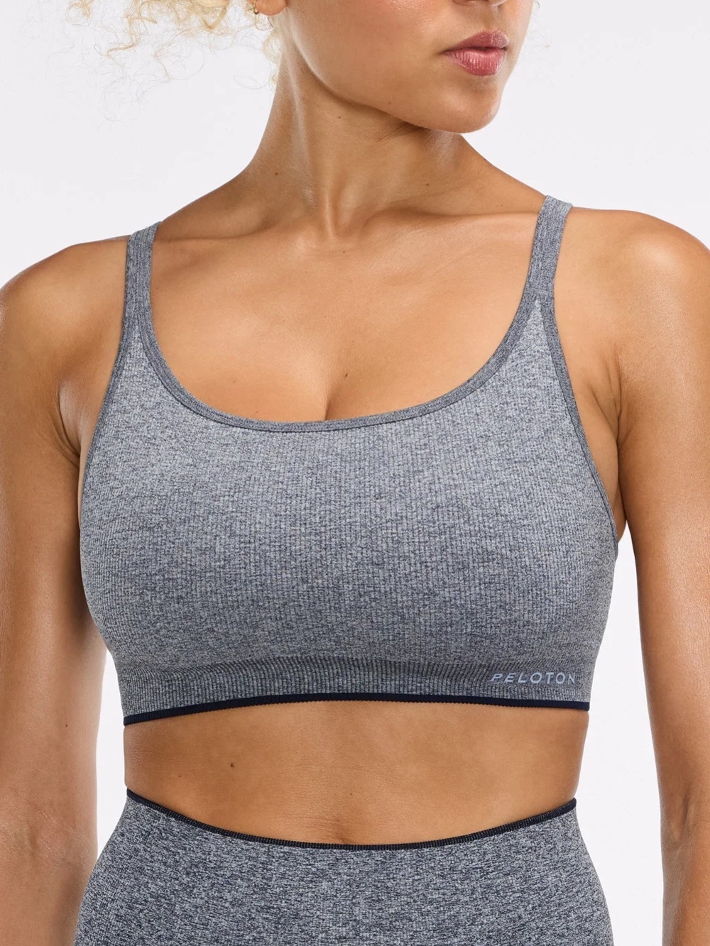 Peloton Seamless Melange Cami Bra
M/L, Navy Heather